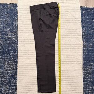 Brunello Cucinelli Men's Dark Charcoal Dress Trousers